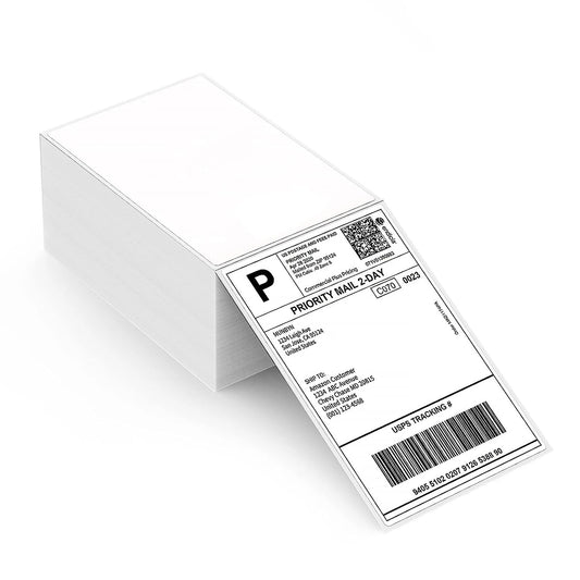 4x6 Fanfold Direct Thermal Shipping Labels
